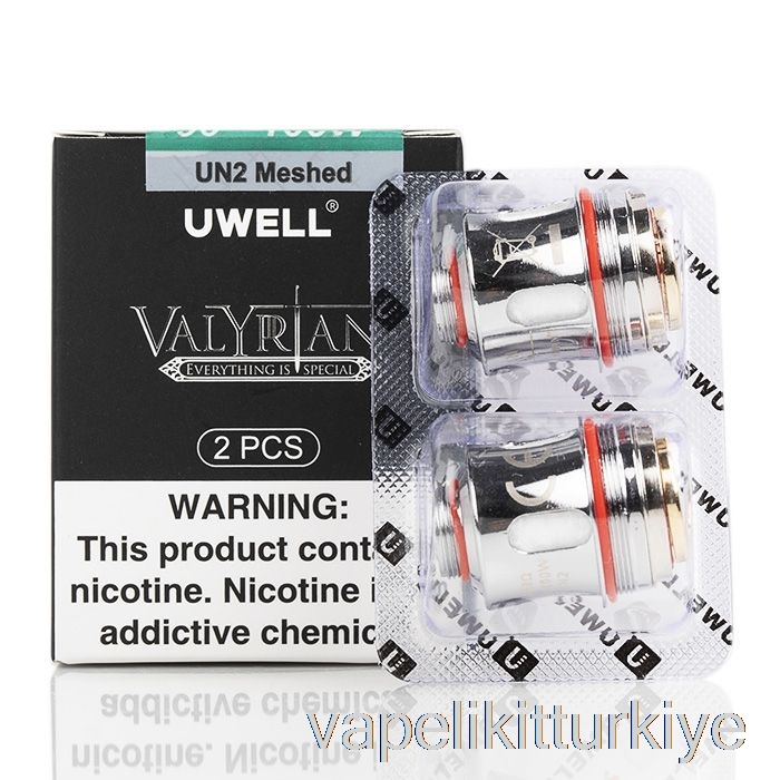 Vape Elektronik Sigara Uwell Valyrian Yedek Bobinler 0.18ohm örgü Bobinler